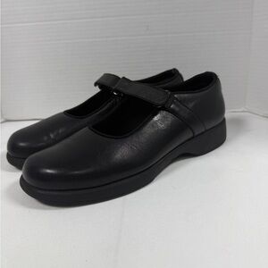 Tommy Hilfiger Black Leather Mary Jane Shoes Women’s Size 9M